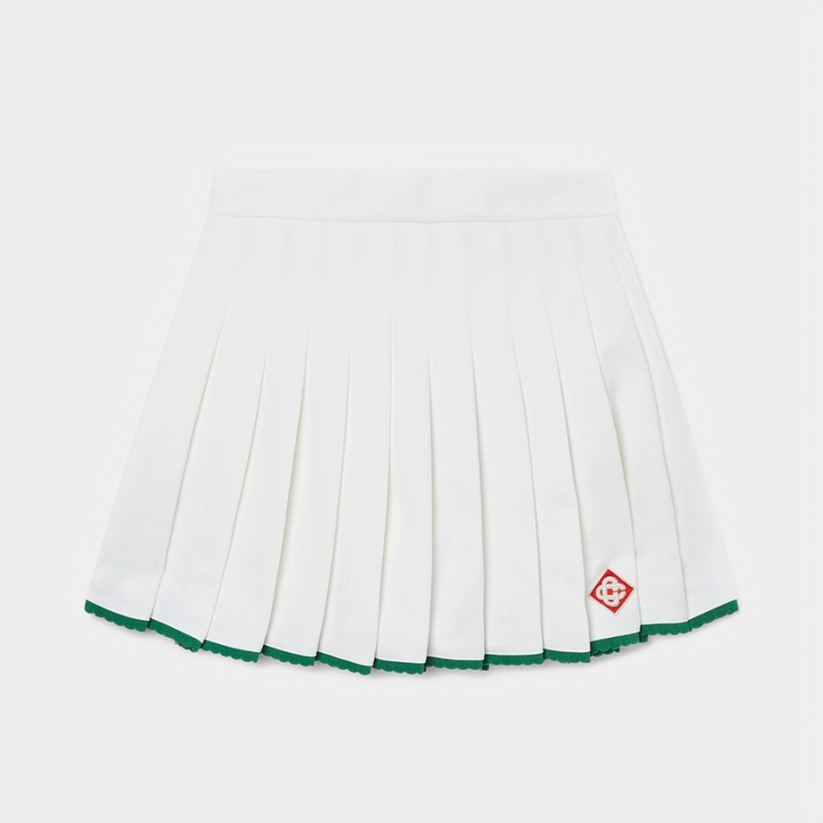 Casablanca - Scallop Edge Pleated Skirt - Bloc Magasin