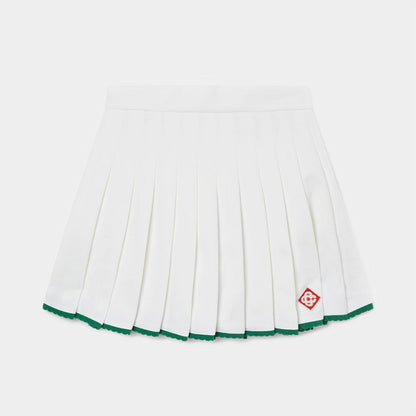 Casablanca - Scallop Edge Pleated Skirt - Bloc Magasin