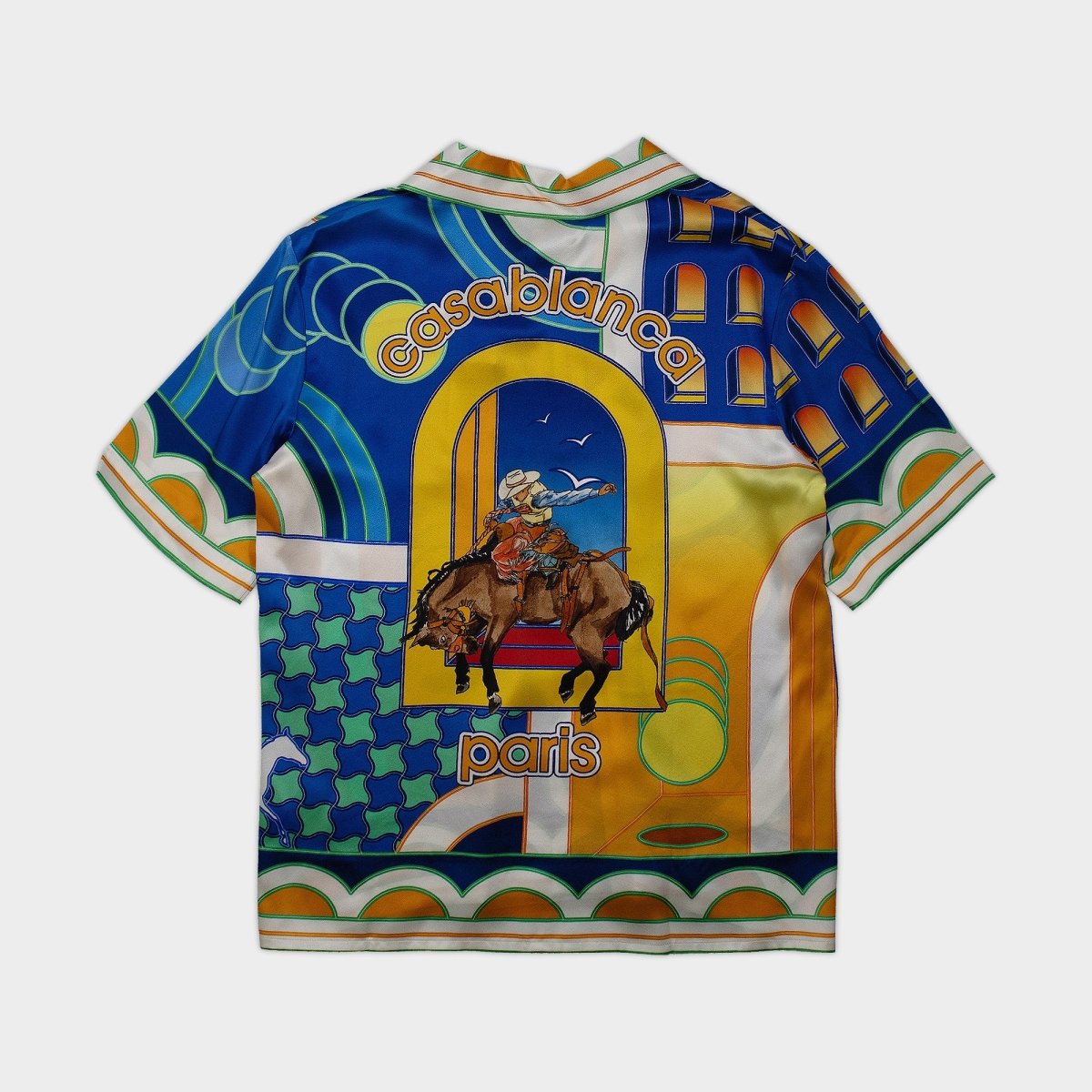 Casablanca - Silk Paysage Shirt - Bloc Magasin