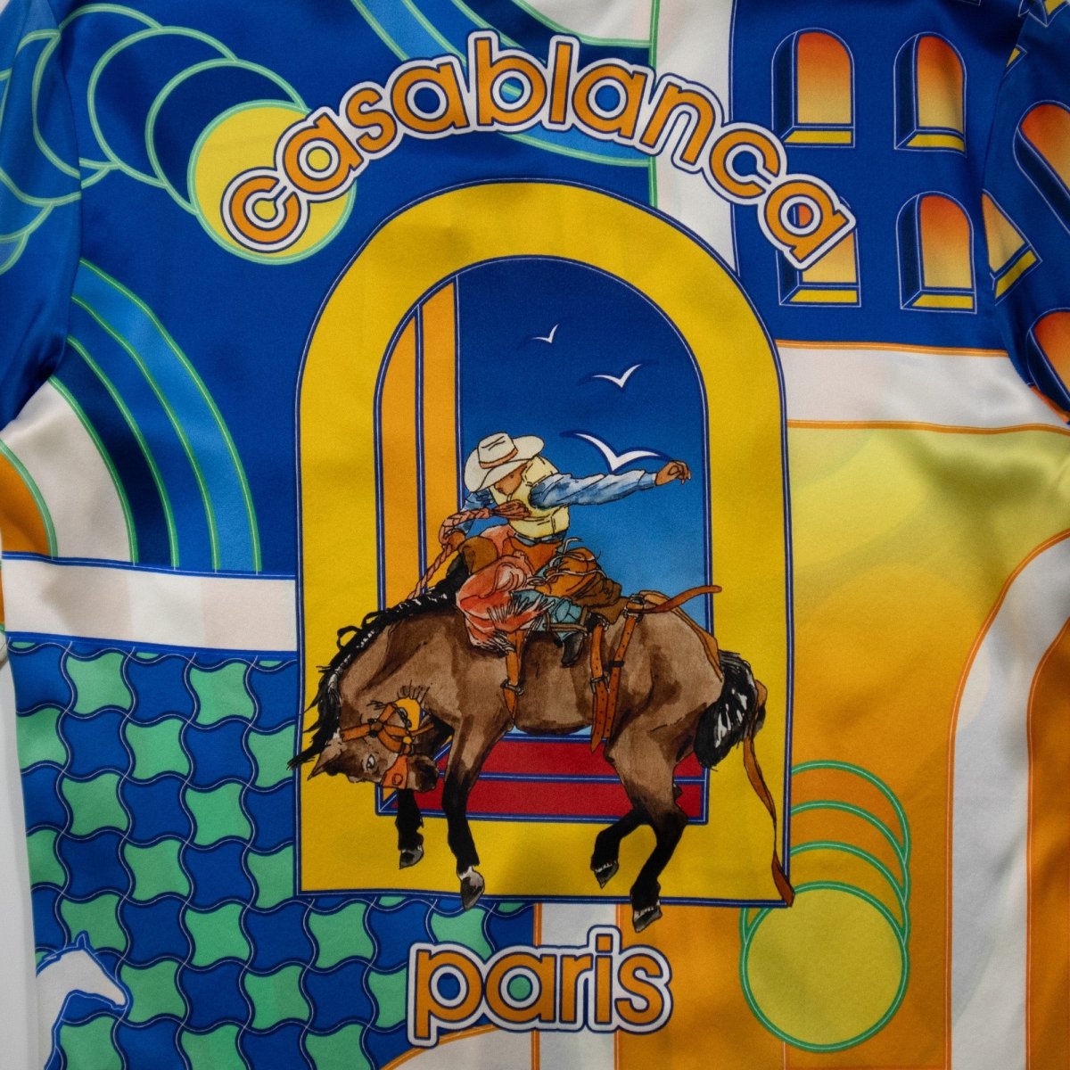 Casablanca - Silk Paysage Shirt - Bloc Magasin