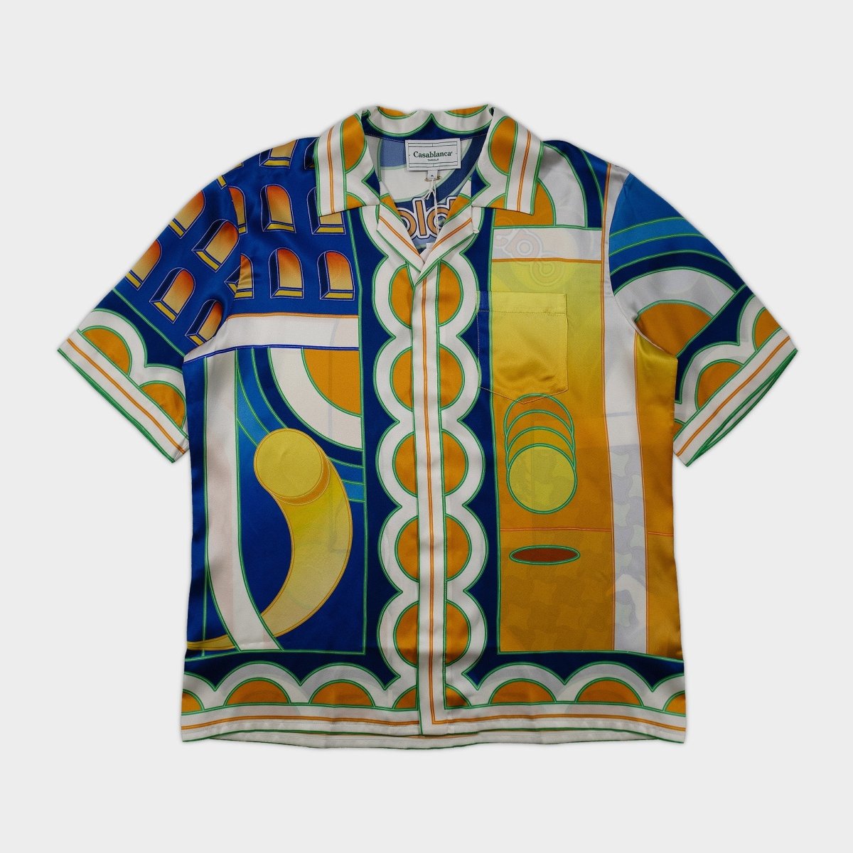Casablanca - Silk Paysage Shirt - Bloc Magasin