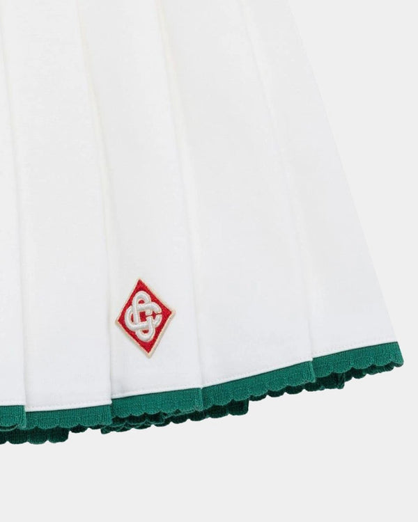 Casablanca - Scallop Edge Pleated Skirt thumbnail 3