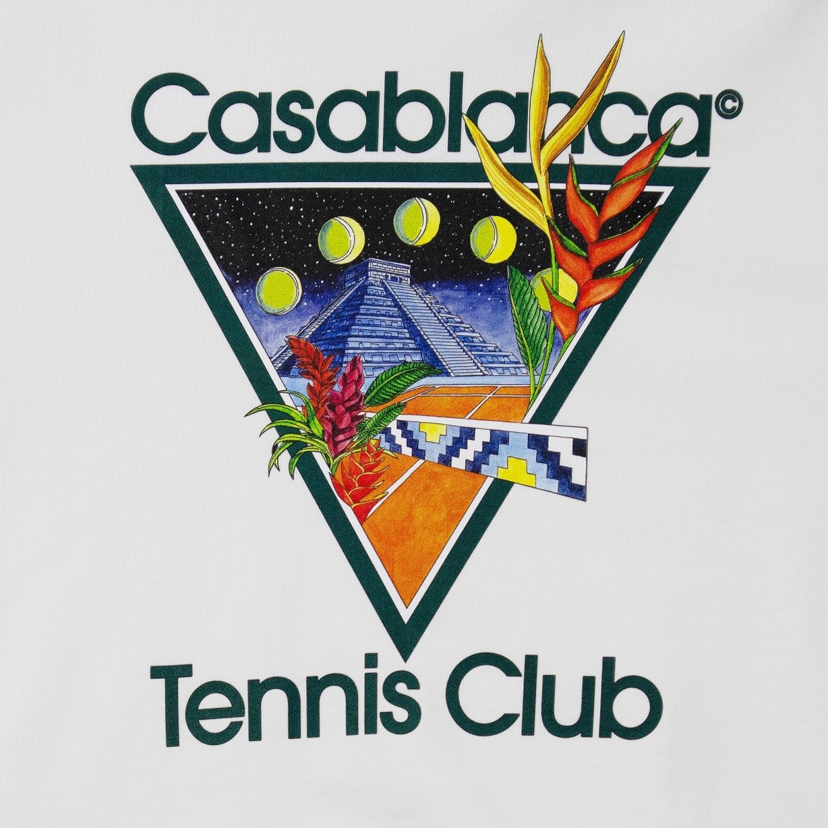 Casablanca - Tennis Club Icon Sweatshirt - Bloc Magasin