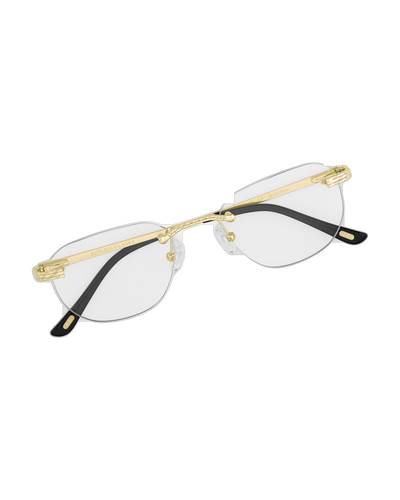 Lux Frames - Gold Rimless Class I - Light Adaptive Clear to Brown Lens