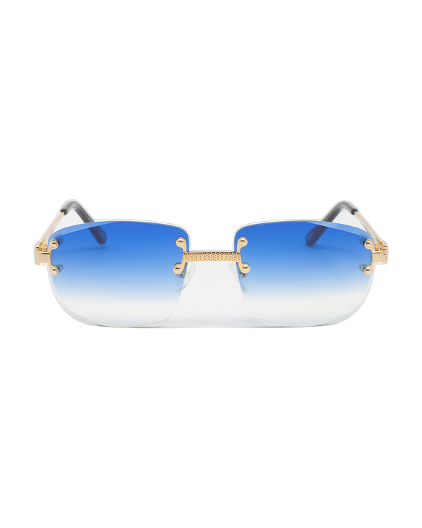 Lux Frames -  Rimless Class V - Blue Fade — view 3