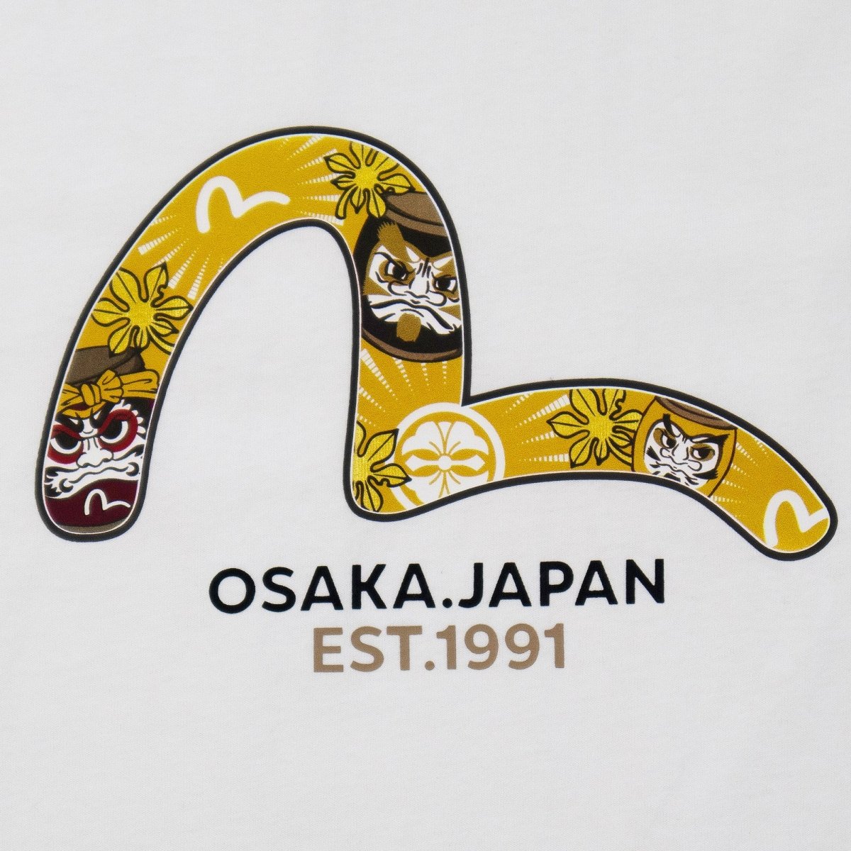 Evisu - Graphic Print T-Shirt - Bloc Magasin