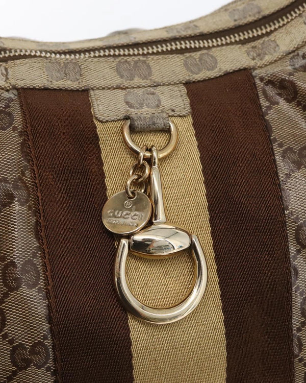 Gucci - GG Crystal Horsebit Bag — vintage — view 8
