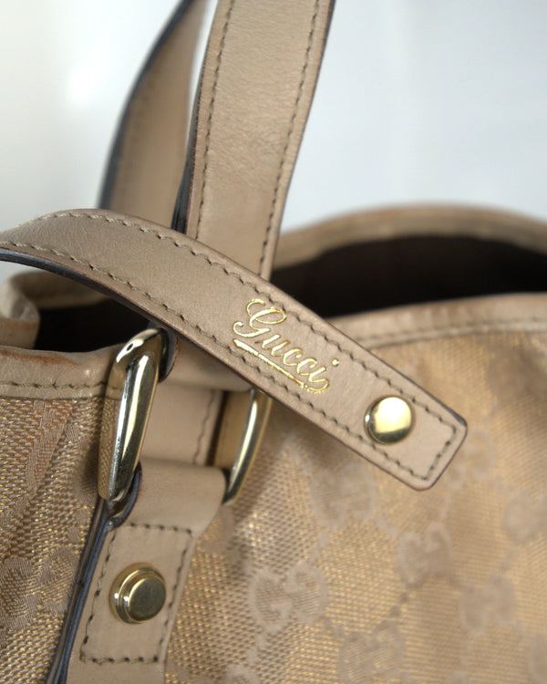 Gucci - GG Canvas Abbey Tote — vintage — view 5