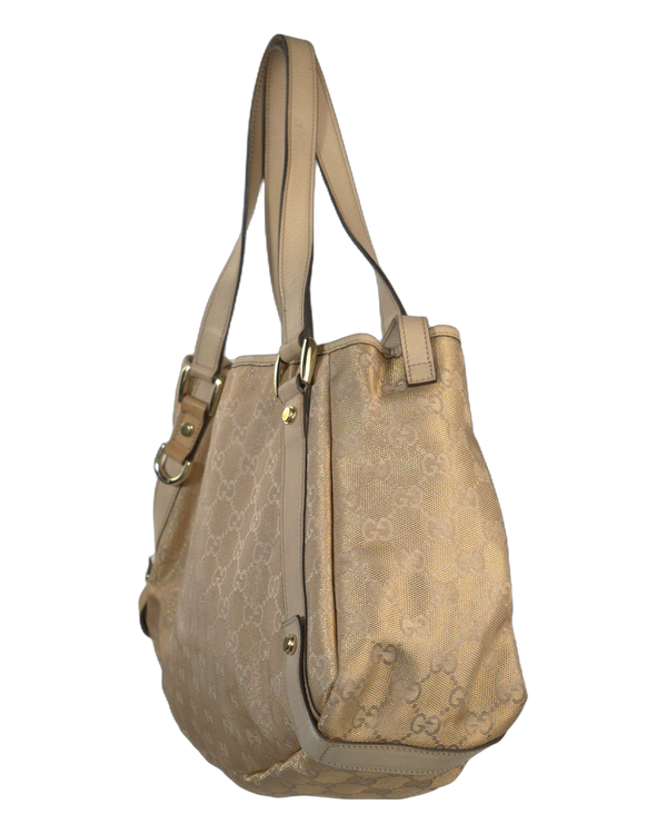 Gucci - GG Canvas Abbey Tote — vintage — view 3