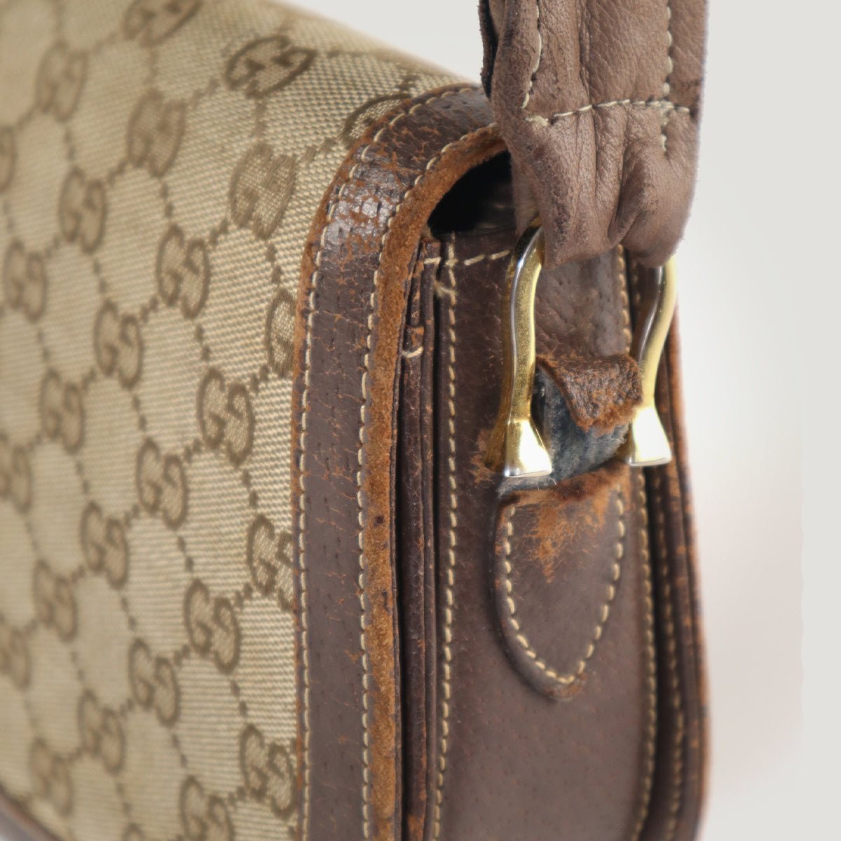 Gucci - Brown Shoulder Bag - Bloc Magasin