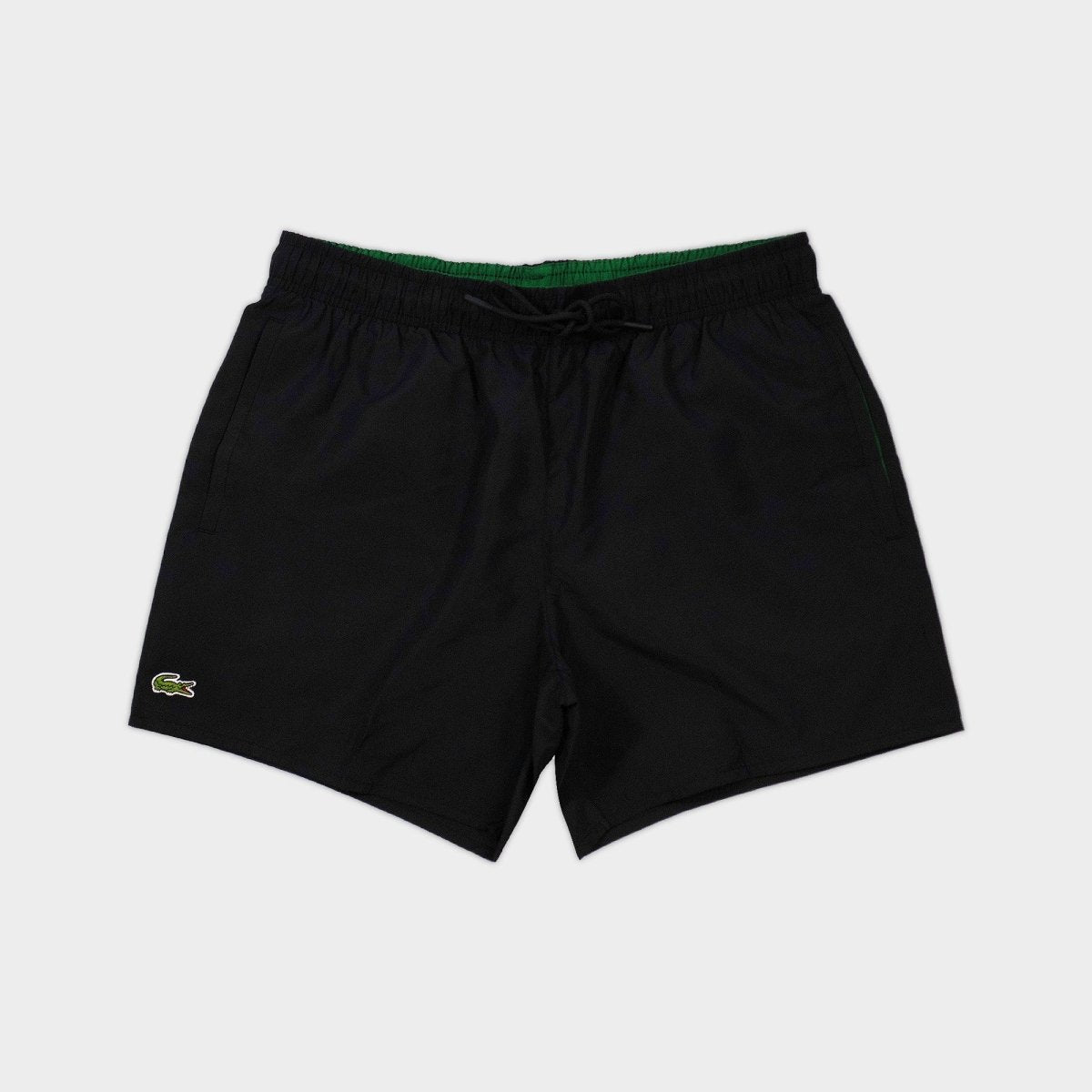 Lacoste - Black Swim Trunks - Bloc Magasin