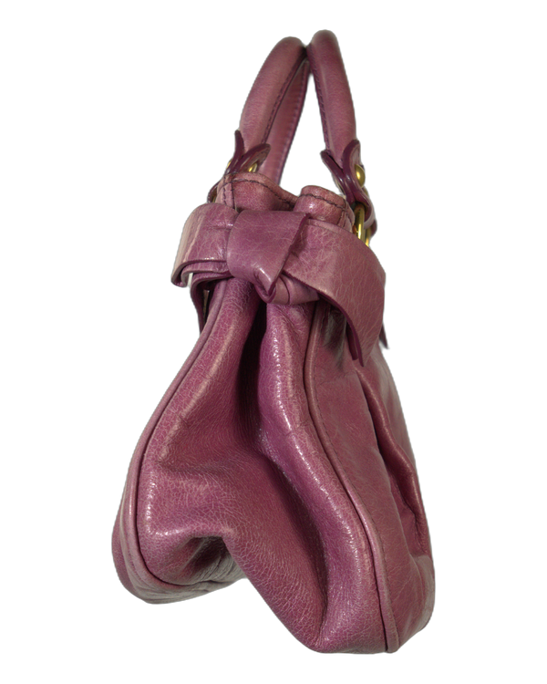 Miu Miu - Vitello Lux Bow Bag — vintage — view 3