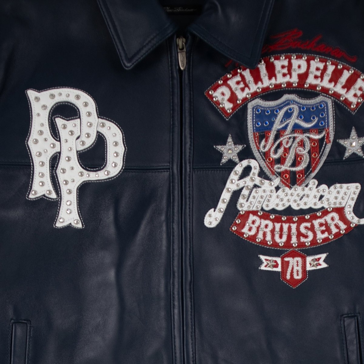 Pelle Pelle - American Bruiser Leather Jacket - Bloc Magasin