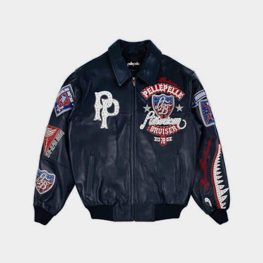 Pelle Pelle - American Bruiser Leather Jacket - Bloc Magasin